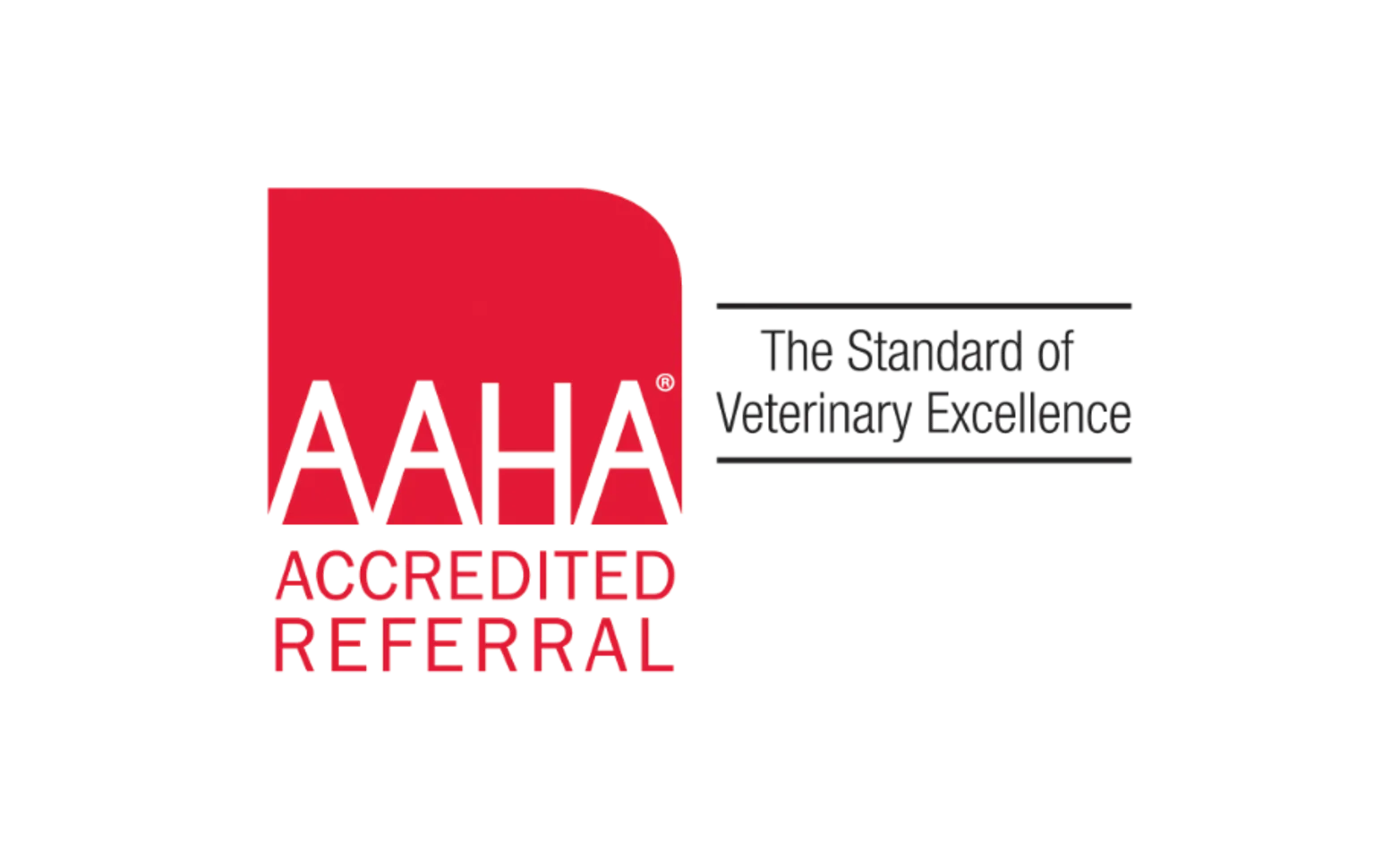 AAHA Accredited Referral Logo